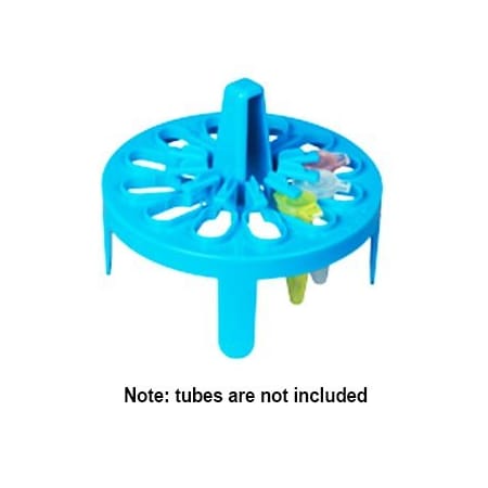 Prep-Safe Floating Micro-Tube Rack, Turquoise